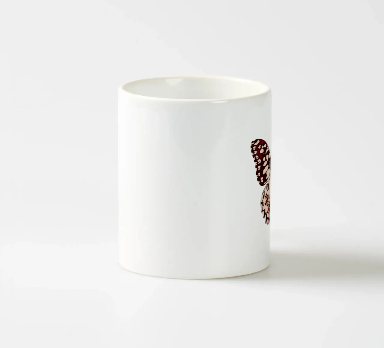 Schmetterling Altrosa tazza in ceramica da Sophie Augustin Illustration