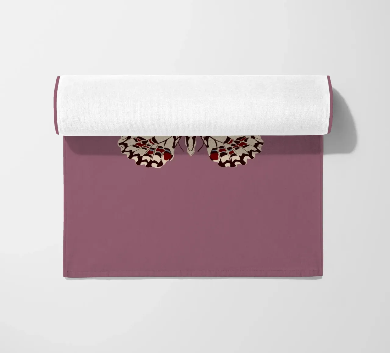 Schmetterling Altrosa telo mare da Sophie Augustin Illustration