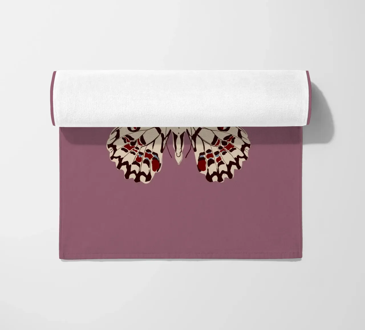 Schmetterling Altrosa telo mare da Sophie Augustin Illustration