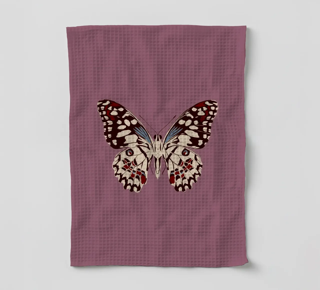 Schmetterling Altrosa canovaccio da cucina da Sophie Augustin Illustration