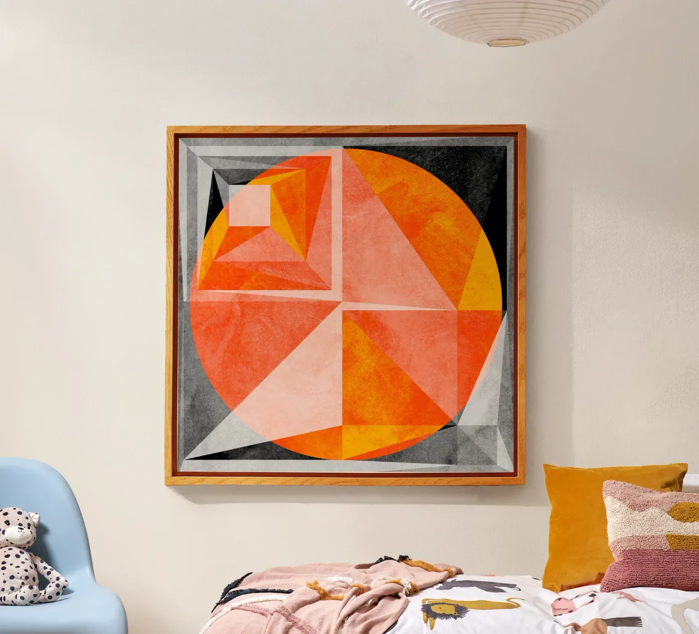 Abstract Nova Acryl-Glas von Dream In Colors