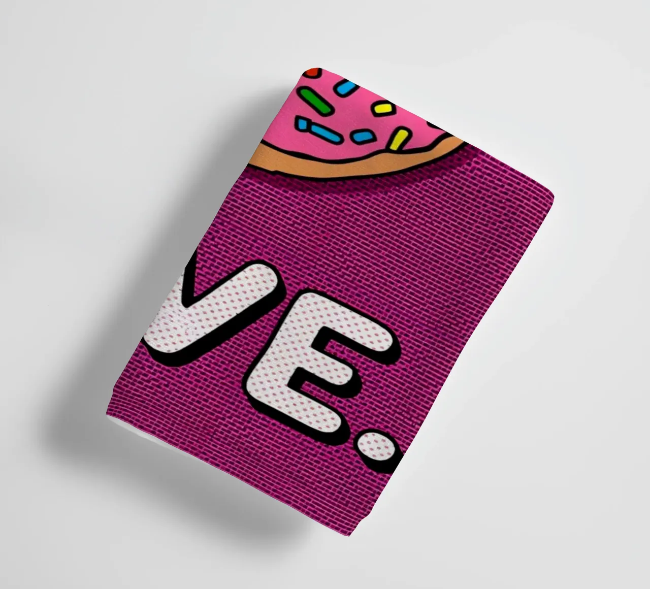 Ciambella con "buco d'amore" asciugamano da bagno da DesignDoodle