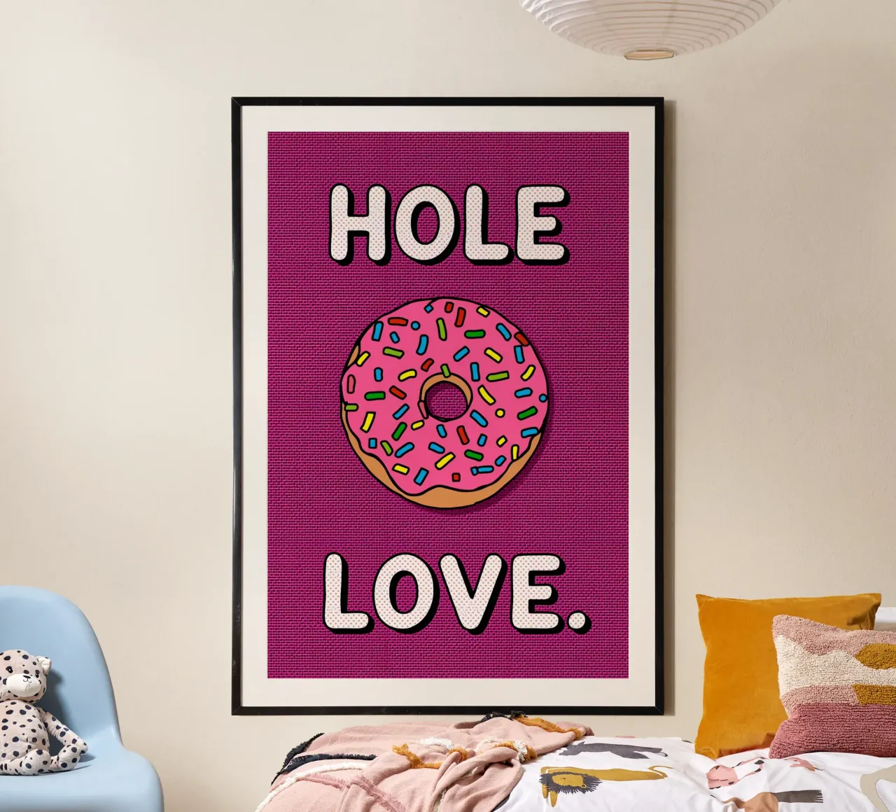 Ciambella con "buco d'amore" carta hahnemühle da DesignDoodle