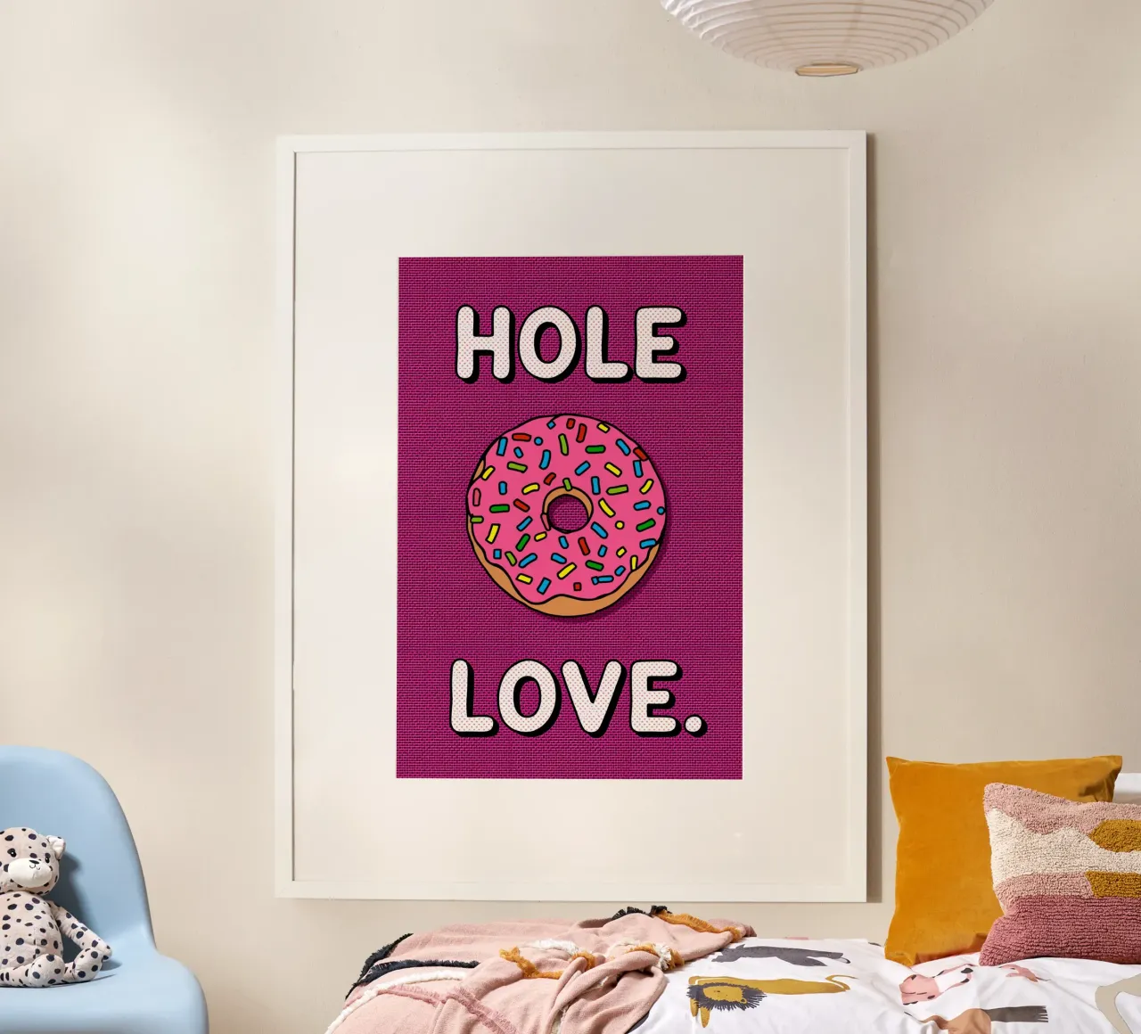 Ciambella con "buco d'amore" carta hahnemühle da DesignDoodle