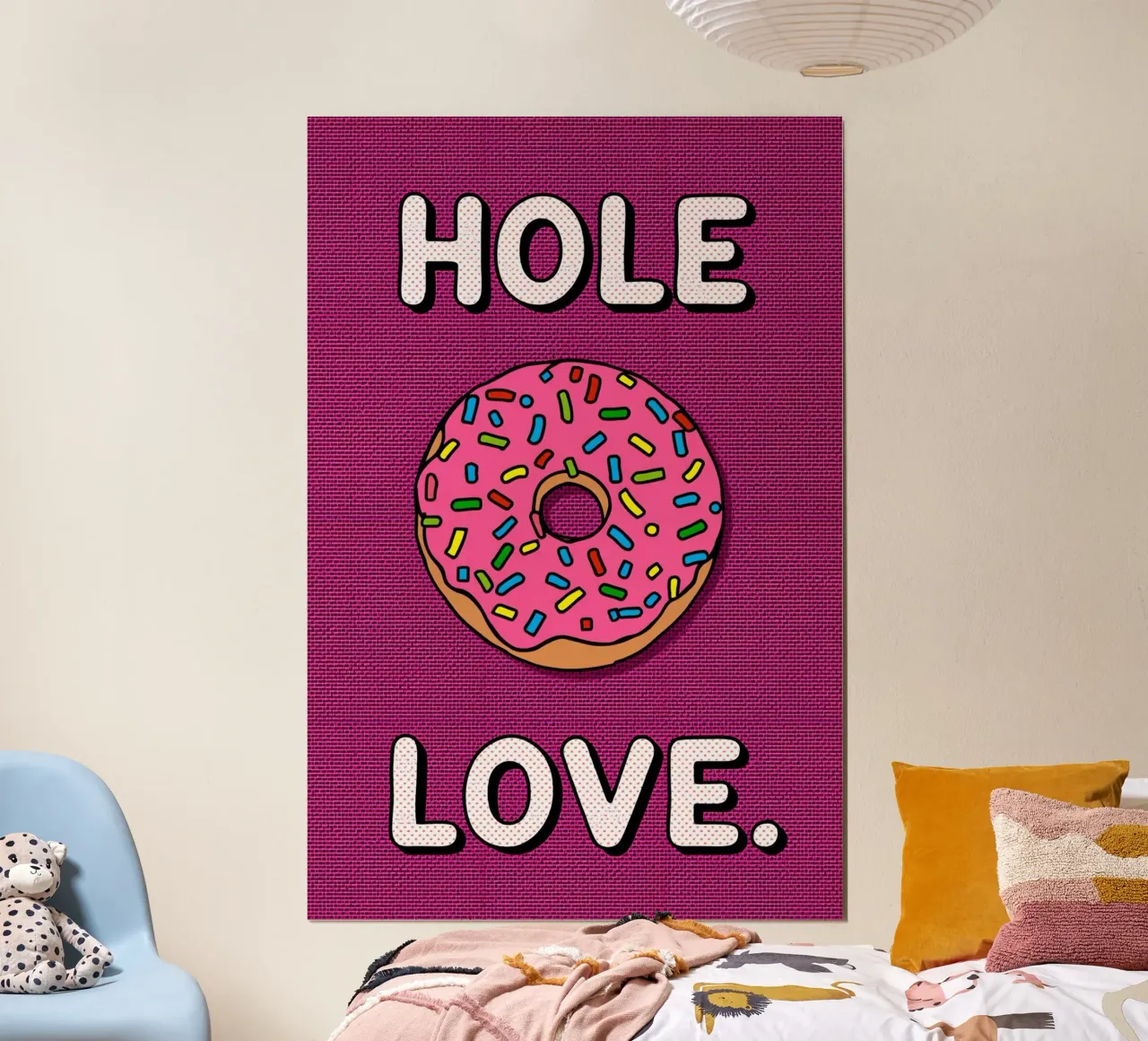 Ciambella con "buco d'amore" carta hahnemühle da DesignDoodle