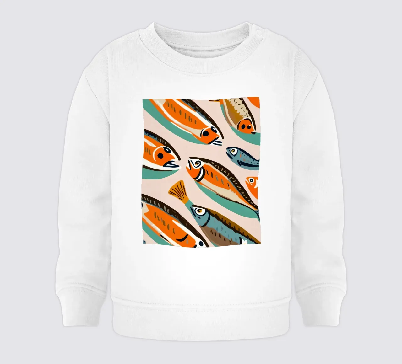 Sardine felpa neonato da 83oranges