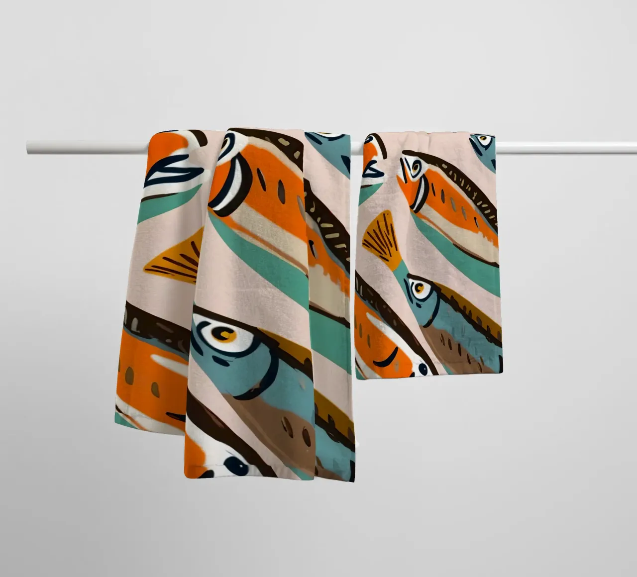 Sardine asciugamano da bagno da 83oranges