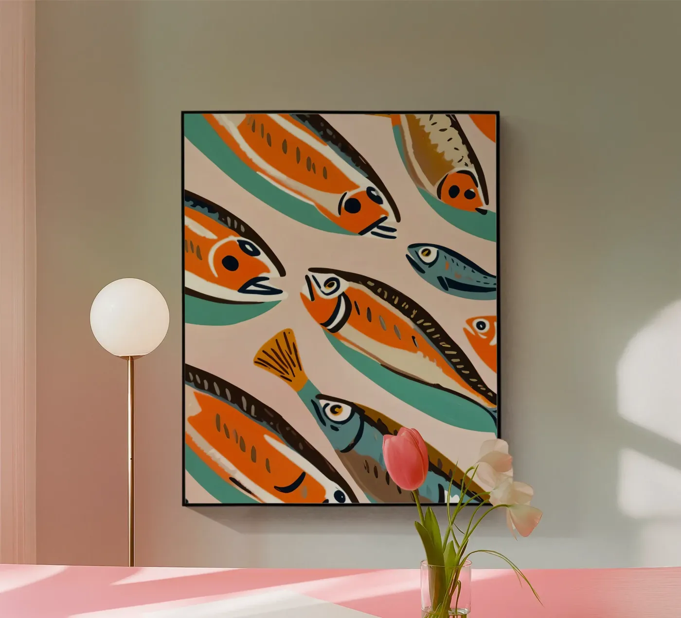 Sardines || plexiglas de 83oranges.com