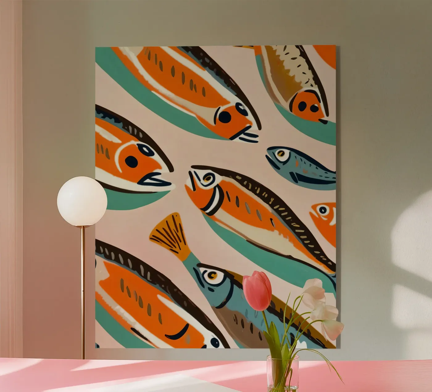 Sardines || plexiglas de 83oranges.com