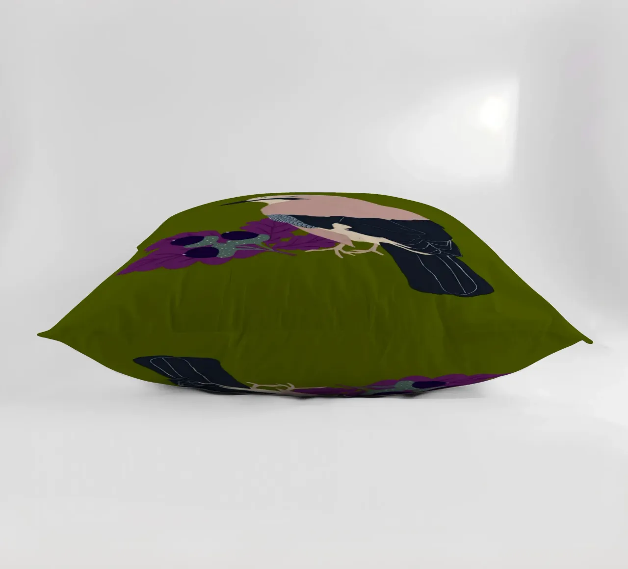 Eichelhäher cuscino da Sophie Augustin Illustration