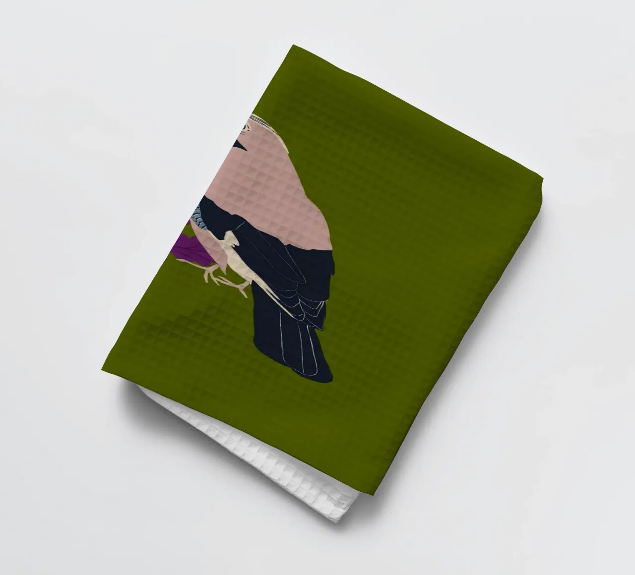 Eichelhäher torchon de Sophie Augustin Illustration