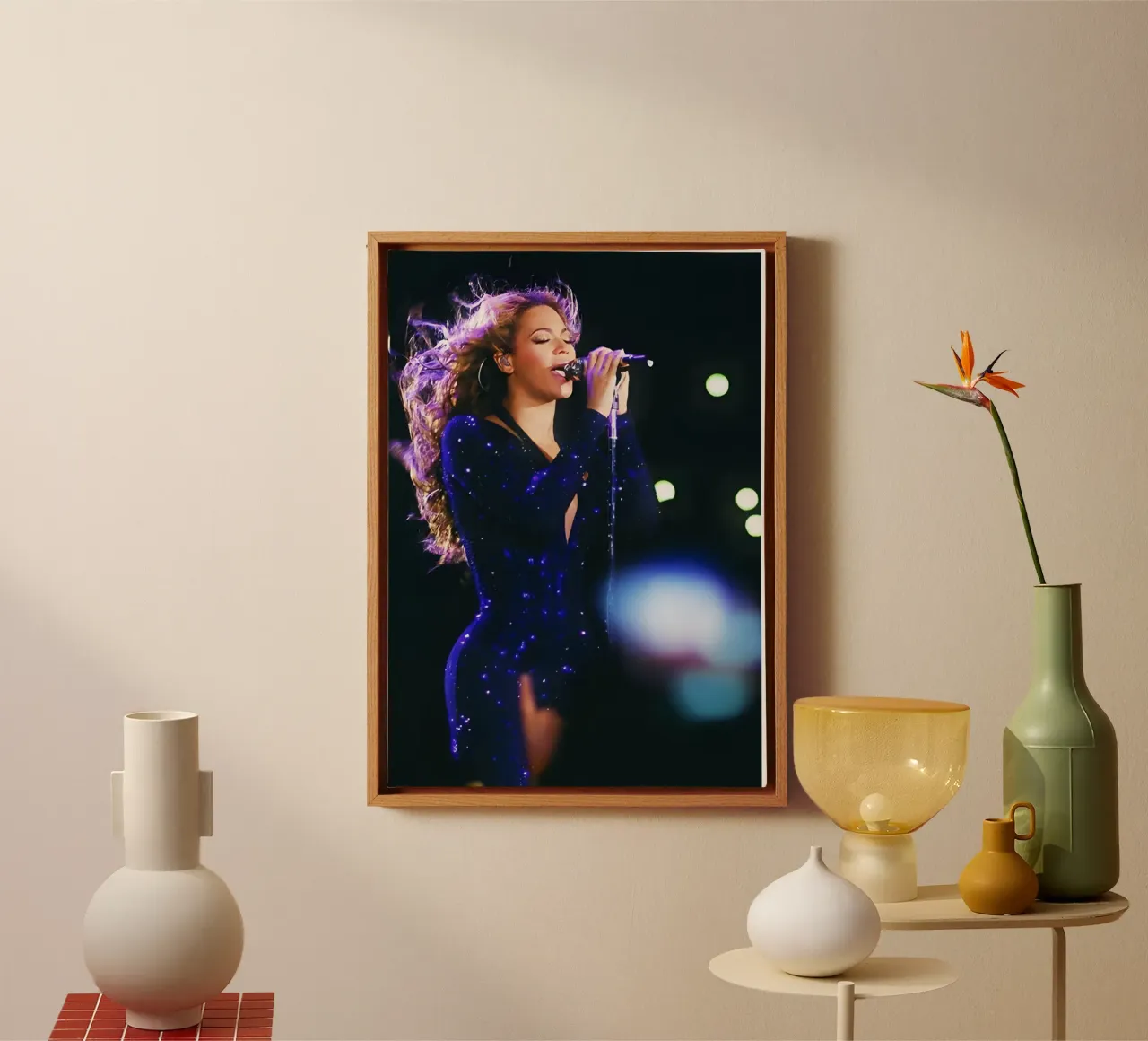 Beyonce tela da Digital Street art