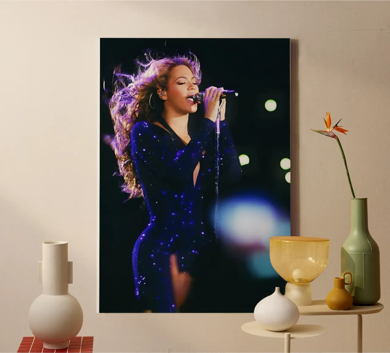 Beyonce tela da Digital Street art