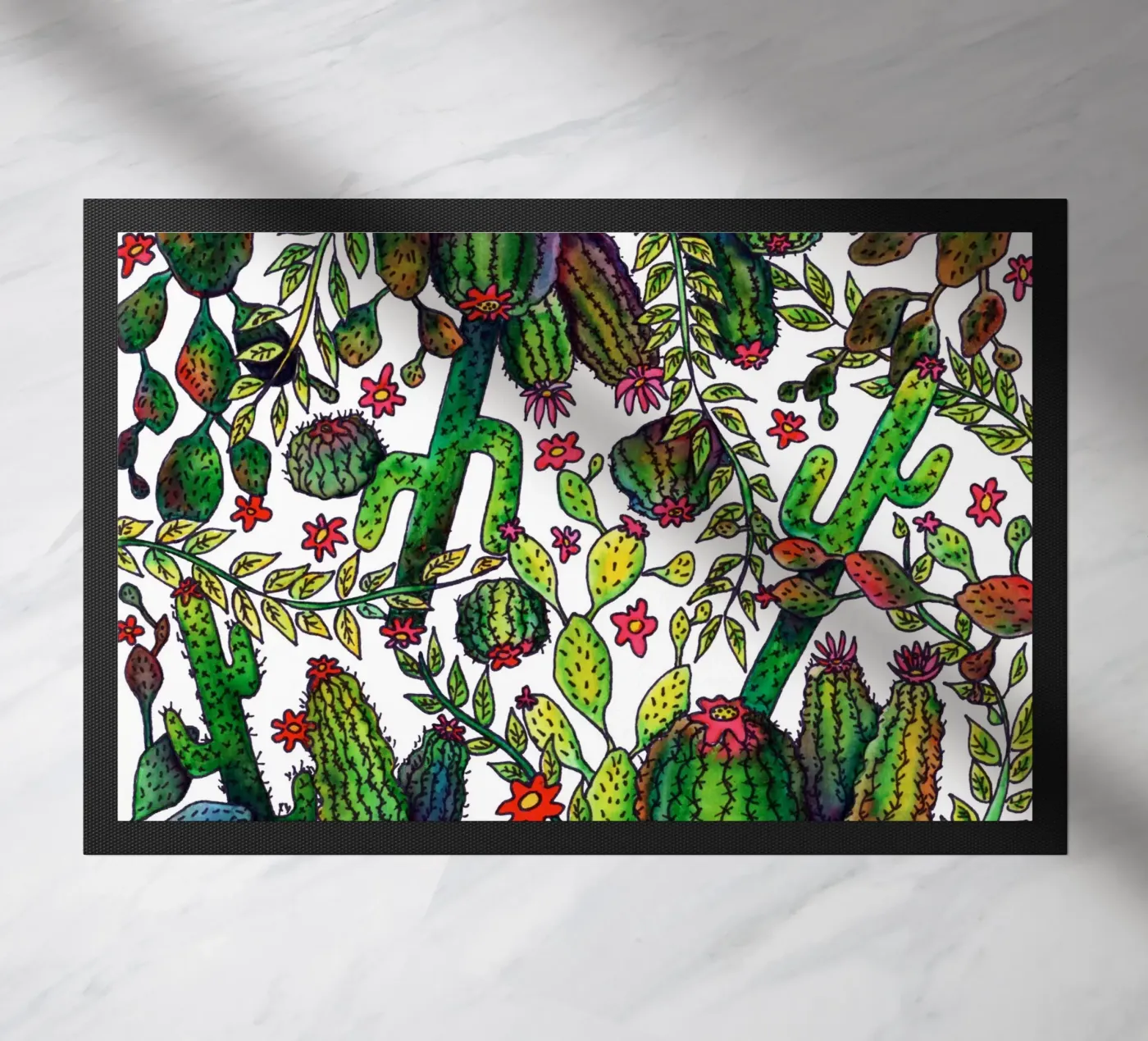 Cactus Pattern zerbino da KP Design