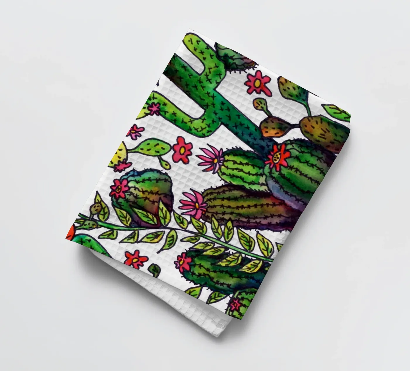 Cactus Pattern Geschirrtuch von KP Design