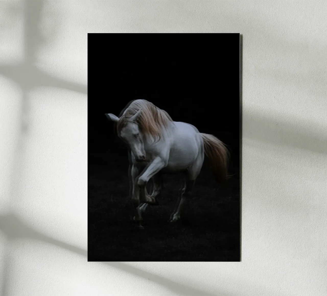 Dancing ghost | Ghost-Kollektion alluminio dibond da unequinesouls