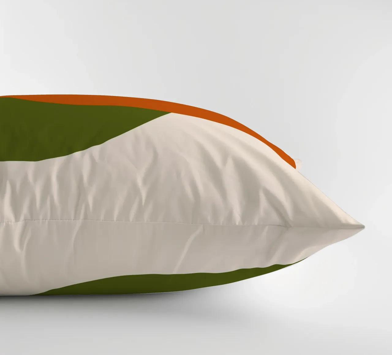 Orange Green Colorblocks cuscino da TijanaArtStudio88