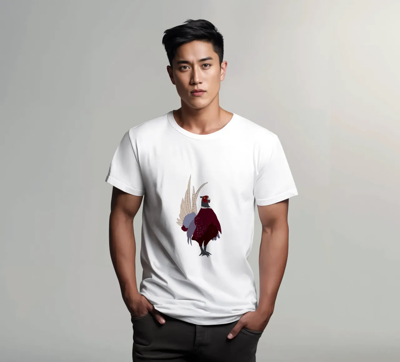 Fasan t-shirt da Sophie Augustin Illustration