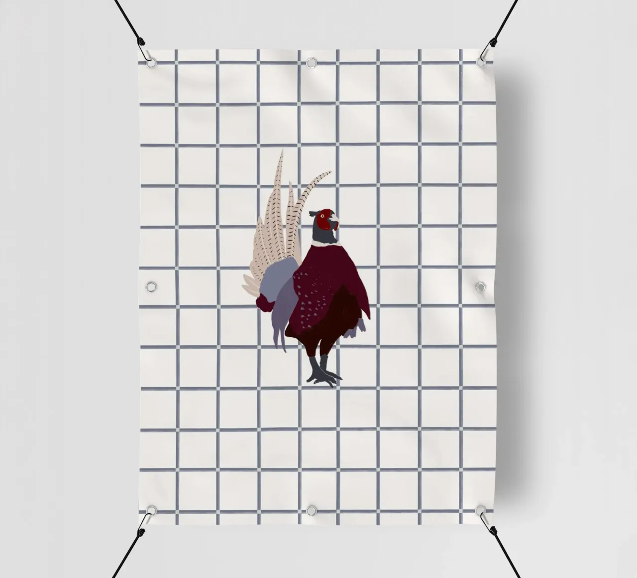 Fasan telo in pvc da Sophie Augustin Illustration