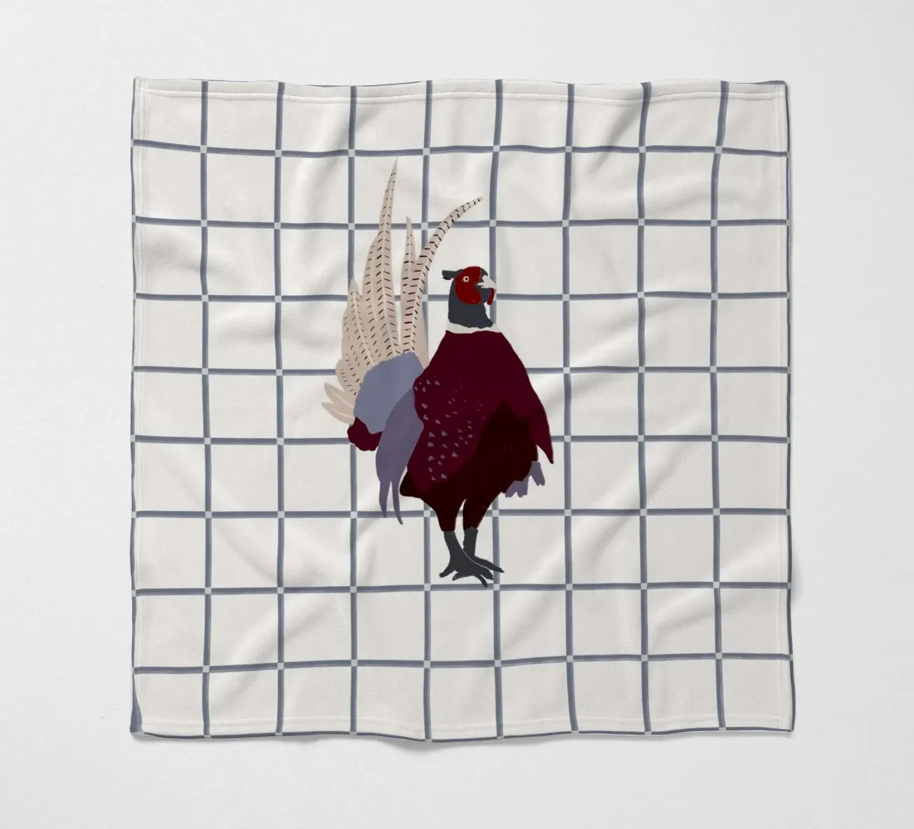 Fasan coperta in pile da Sophie Augustin Illustration
