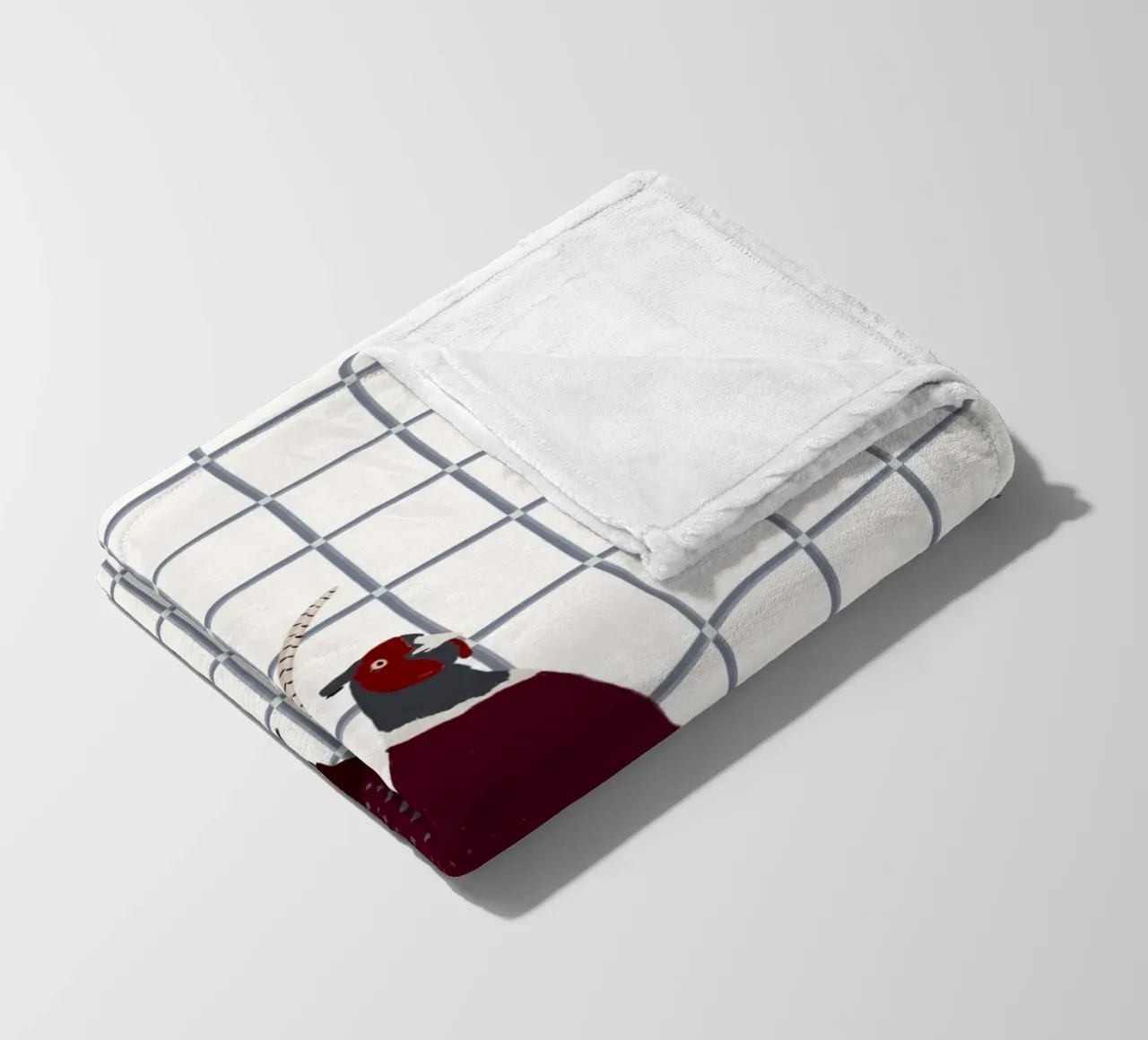 Fasan coperta in pile da Sophie Augustin Illustration