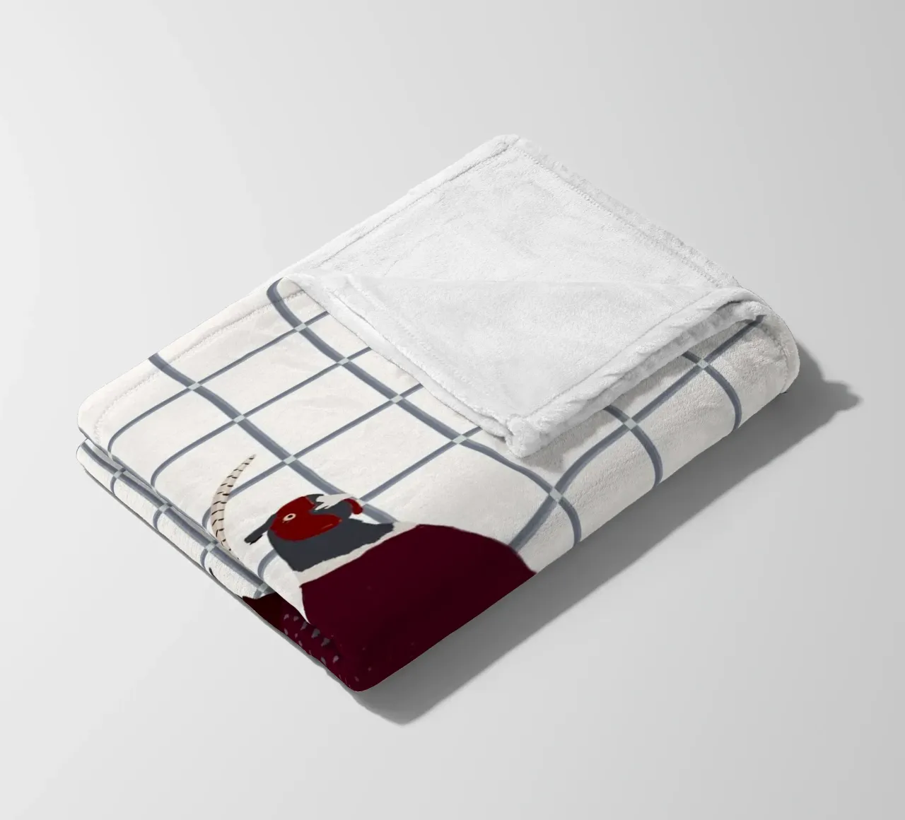 Fasan coperta in pile da Sophie Augustin Illustration