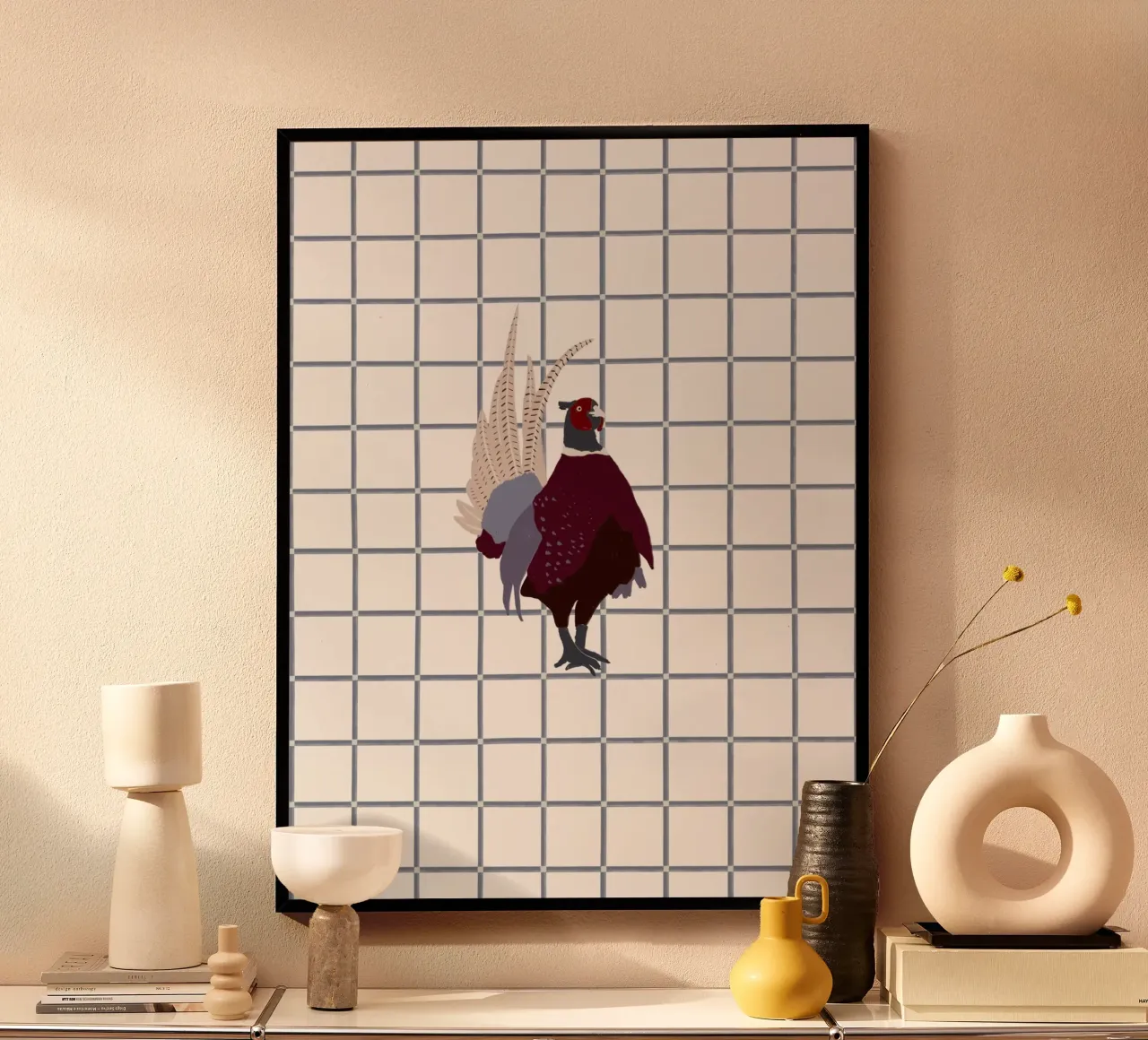 Fasan poster da Sophie Augustin Illustration