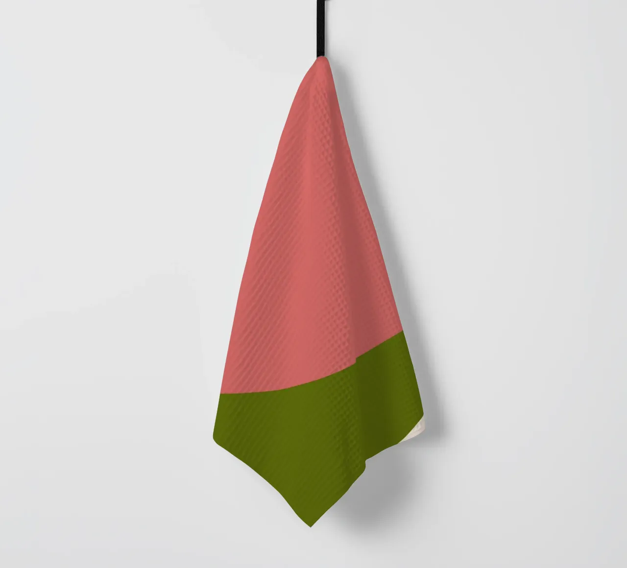 Pink Green Colorblocks canovaccio da cucina da TijanaArtStudio88