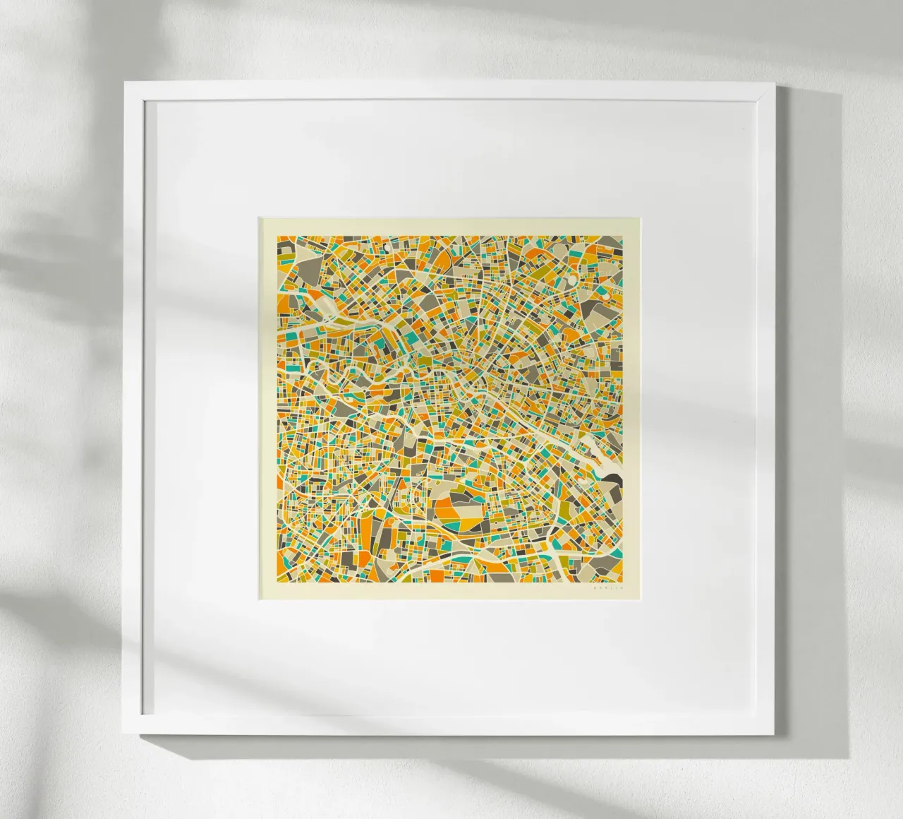 Berlin Map poster by Jazzberry Blue