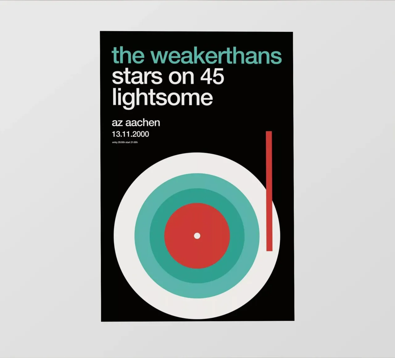 The Weakerthans pellicola backlit da Stephan Kochs