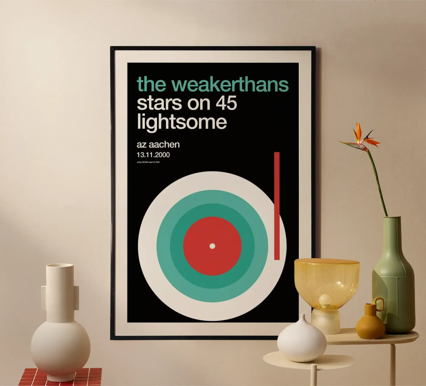 The Weakerthans poster da Stephan Kochs