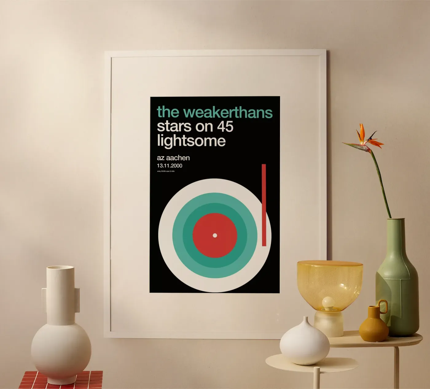 The Weakerthans poster da Stephan Kochs