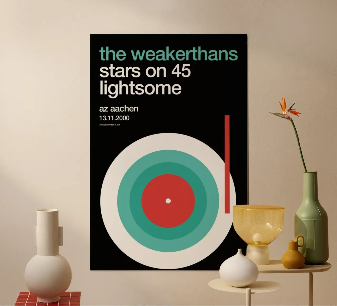 The Weakerthans poster da Stephan Kochs
