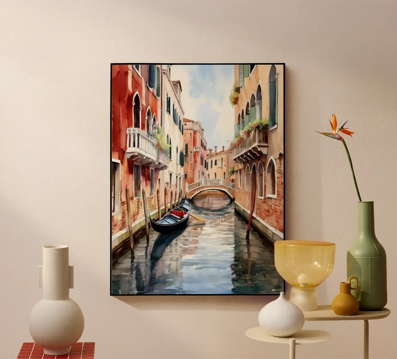 Venice Canals plexiglass da Artsy Bessy