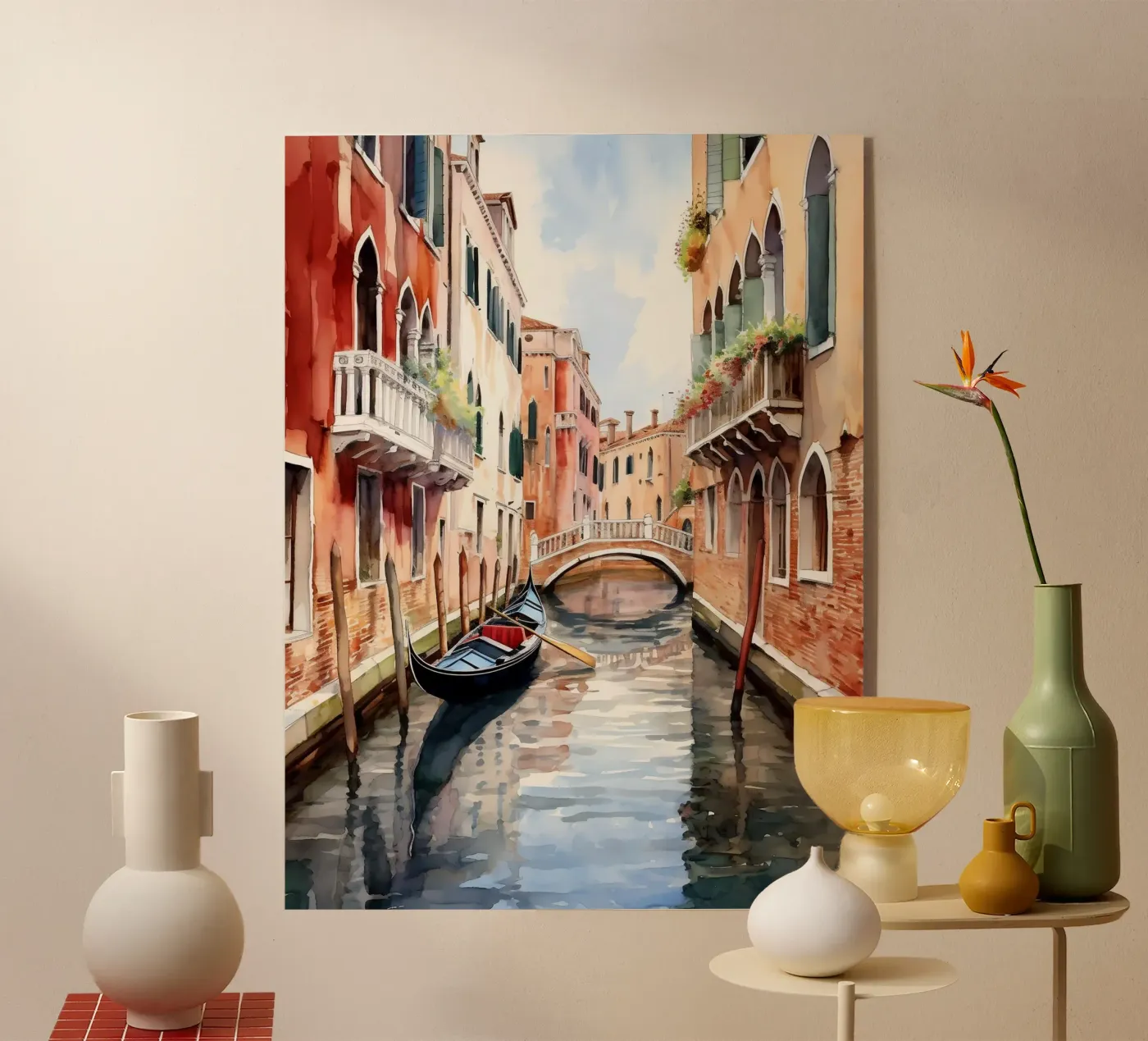 Venice Canals plexiglass da Artsy Bessy
