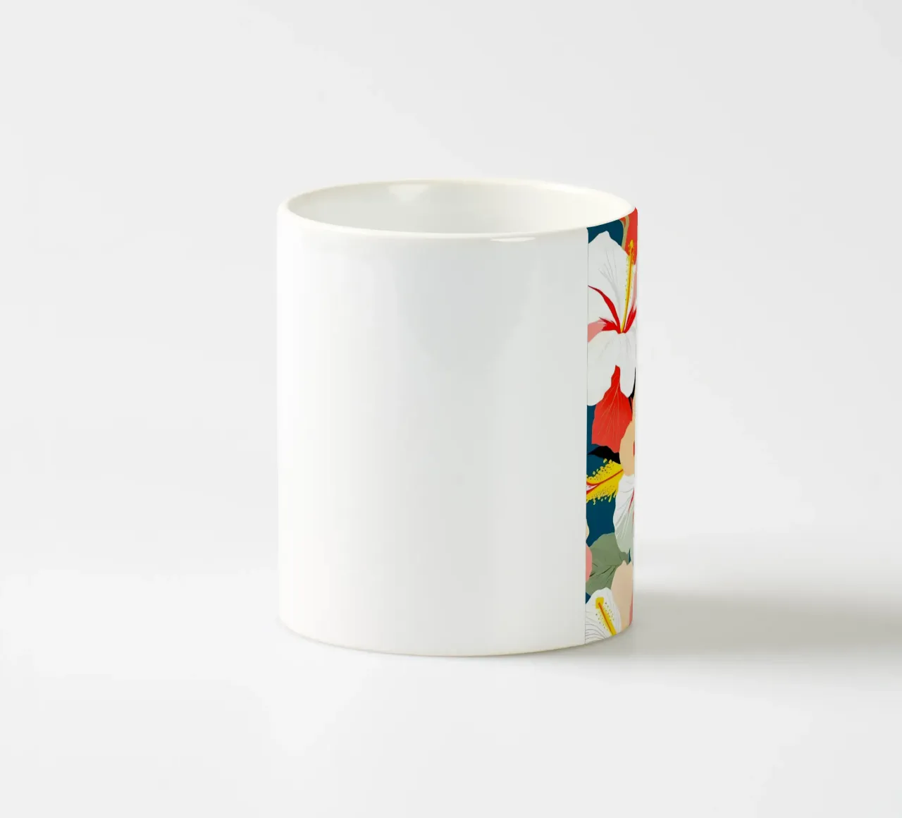 Rosa sinensis tazza in ceramica da 83oranges