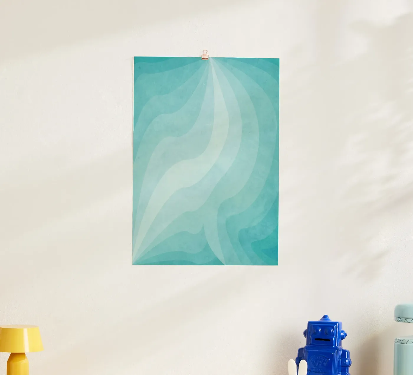 Blue Waves poster van Dream In Colors