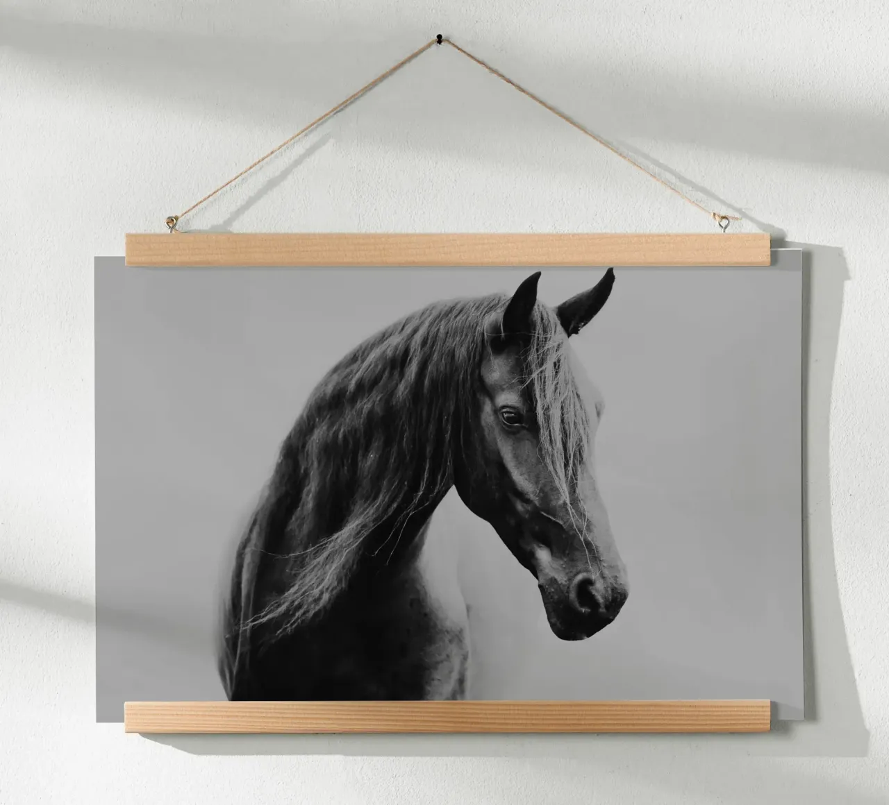 Through the fog | Horse shapes-Kollektion carta hahnemühle da unequinesouls