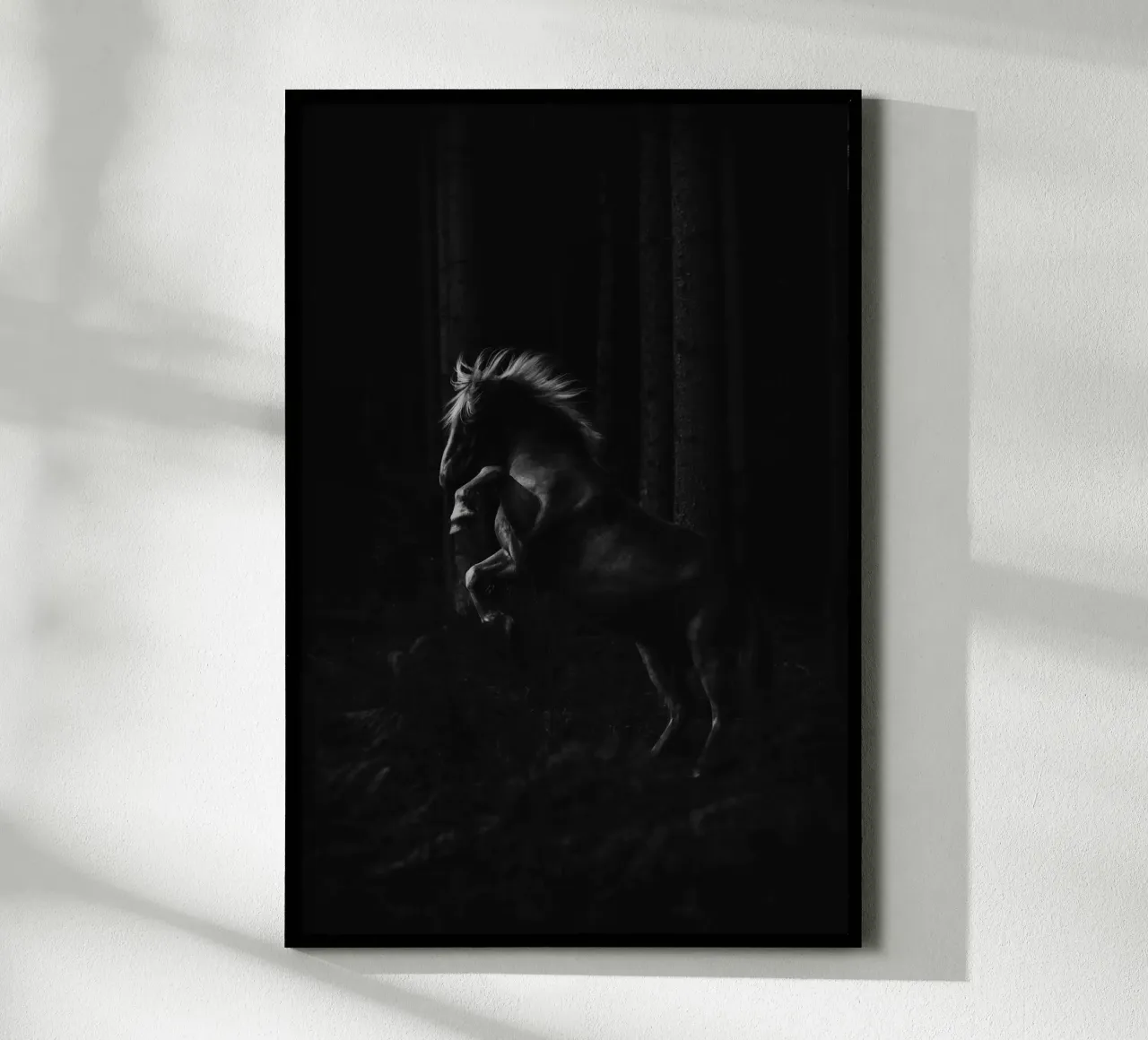 Out of the dark | Horse shapes-Kollektion carta hahnemühle da unequinesouls