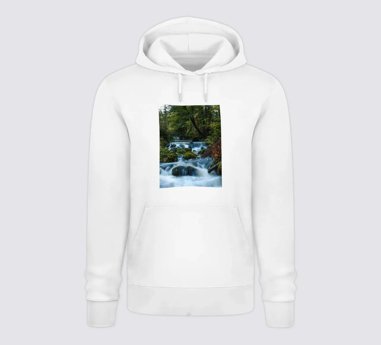 Cascate in Svizzera felpa con cappuccio da Marcel Bisig