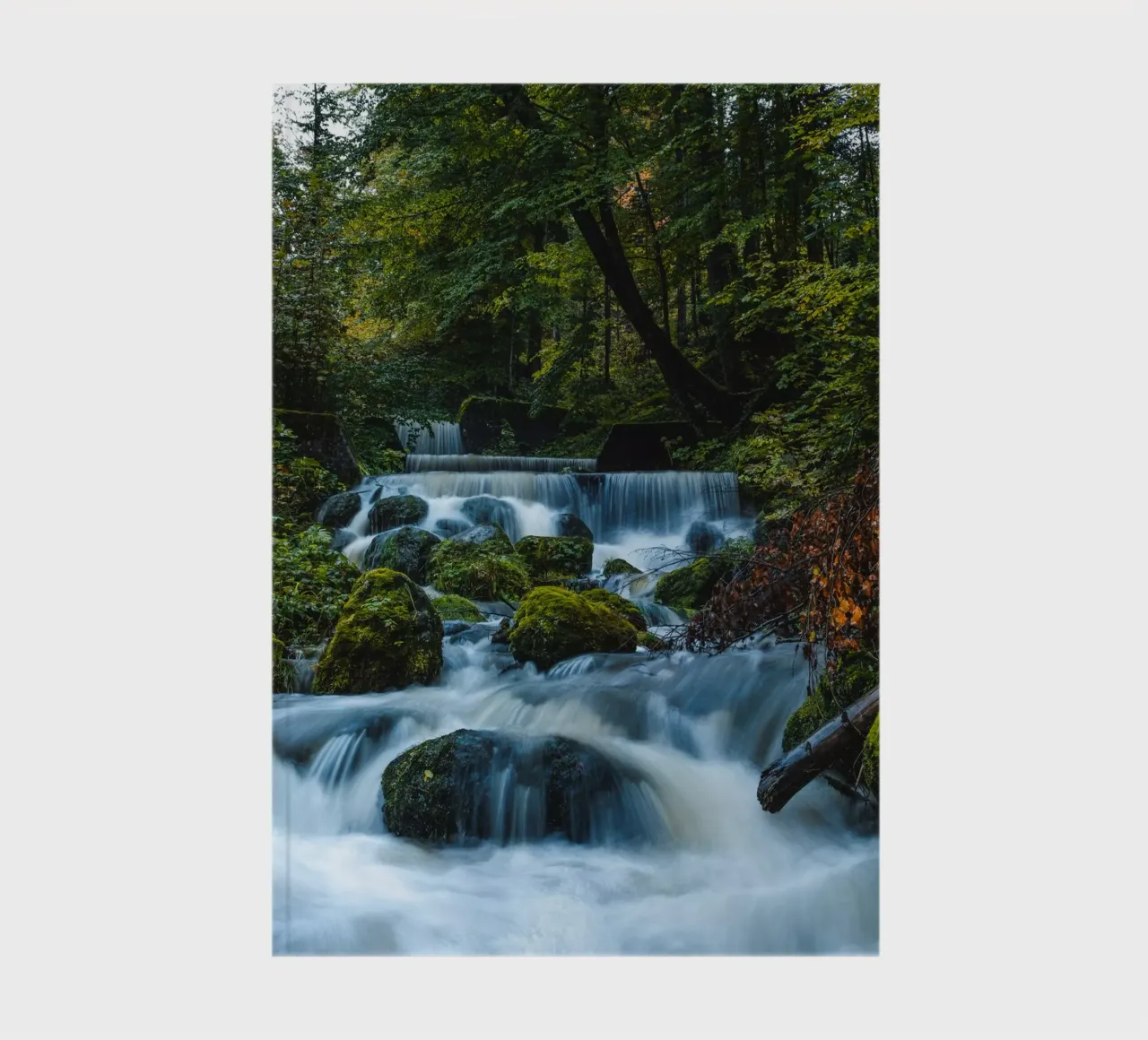 Cascades in Switzerland notebook by Marcel Bisig