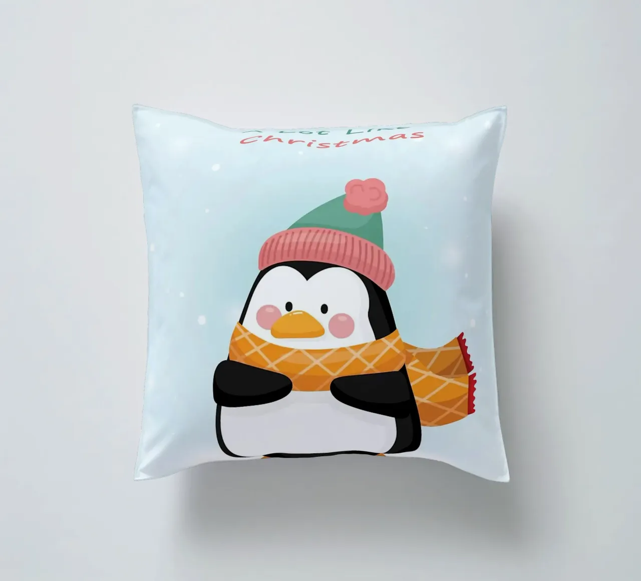 Pinguino di Natale cuscino da Nina Wolf