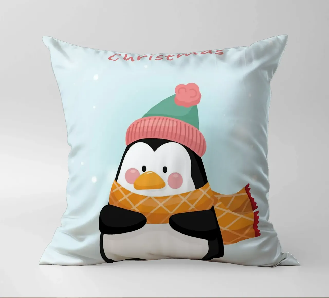 Pinguino di Natale cuscino da Nina Wolf