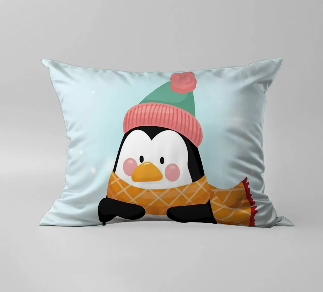 Pinguino di Natale cuscino da Nina Wolf