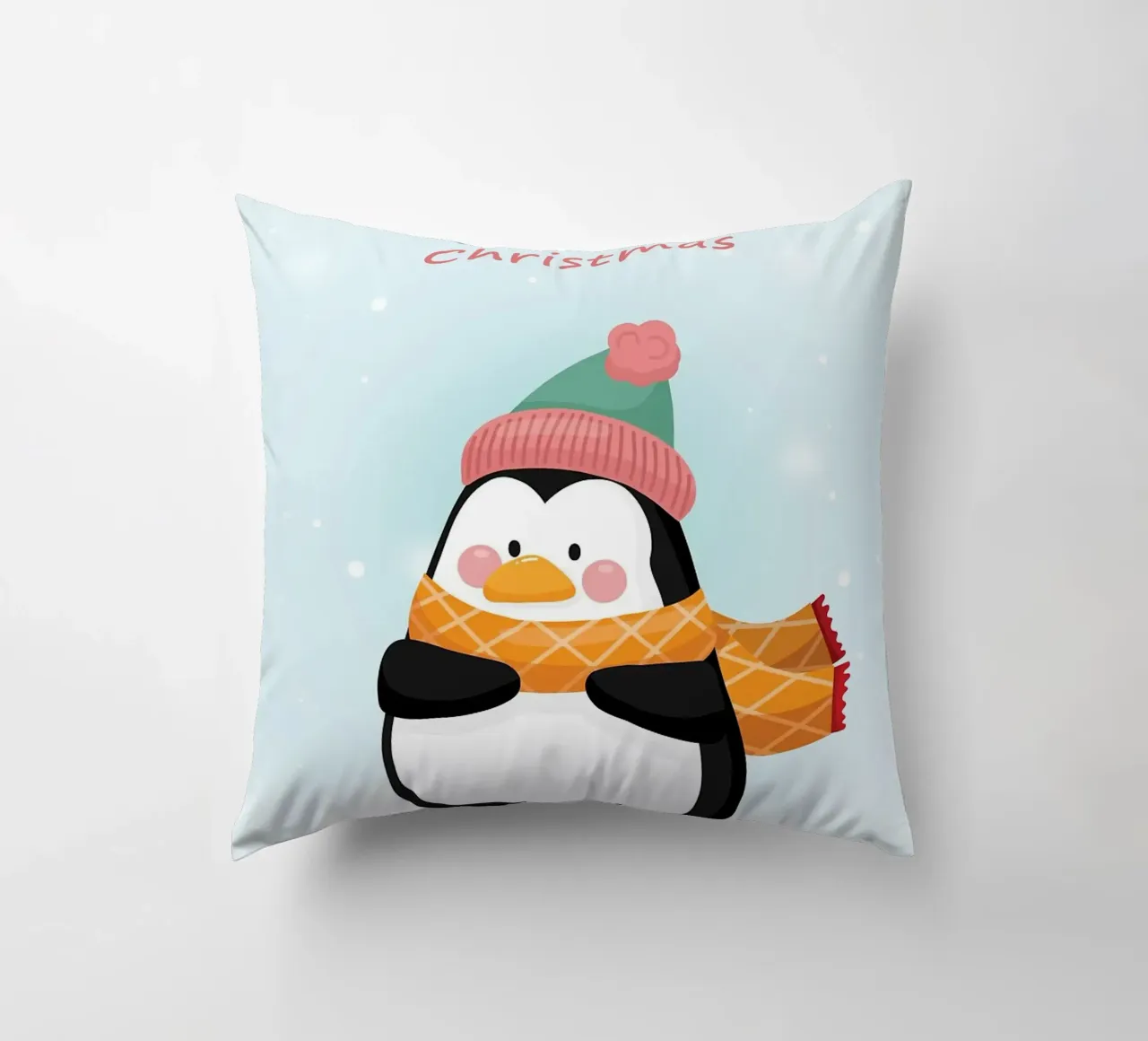 Pinguino di Natale cuscino da Nina Wolf