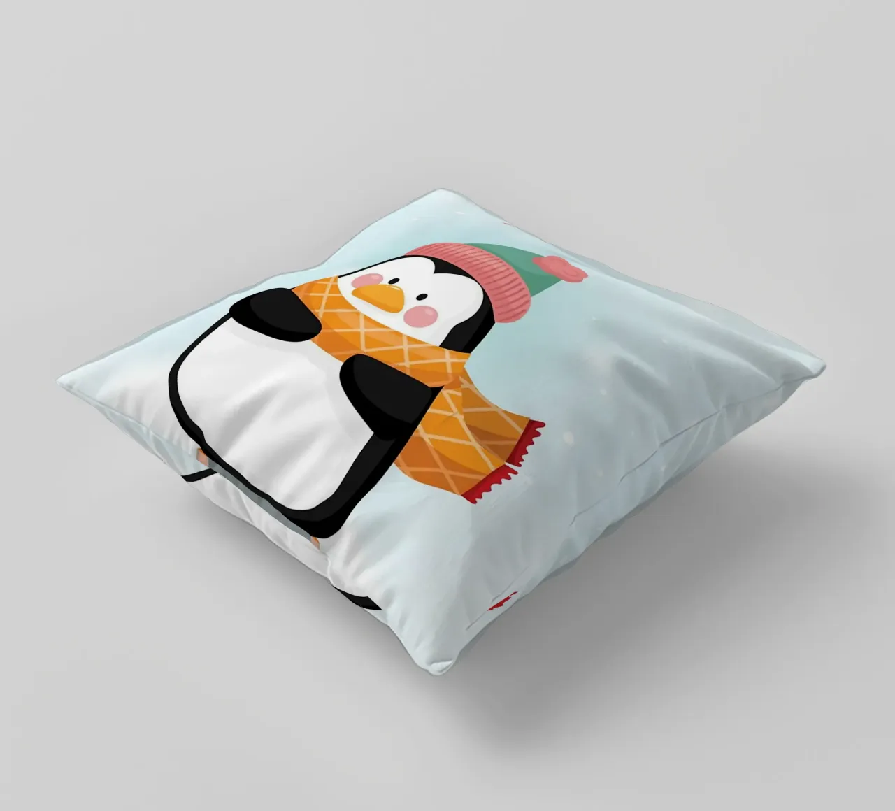 Pinguino di Natale cuscino da Nina Wolf