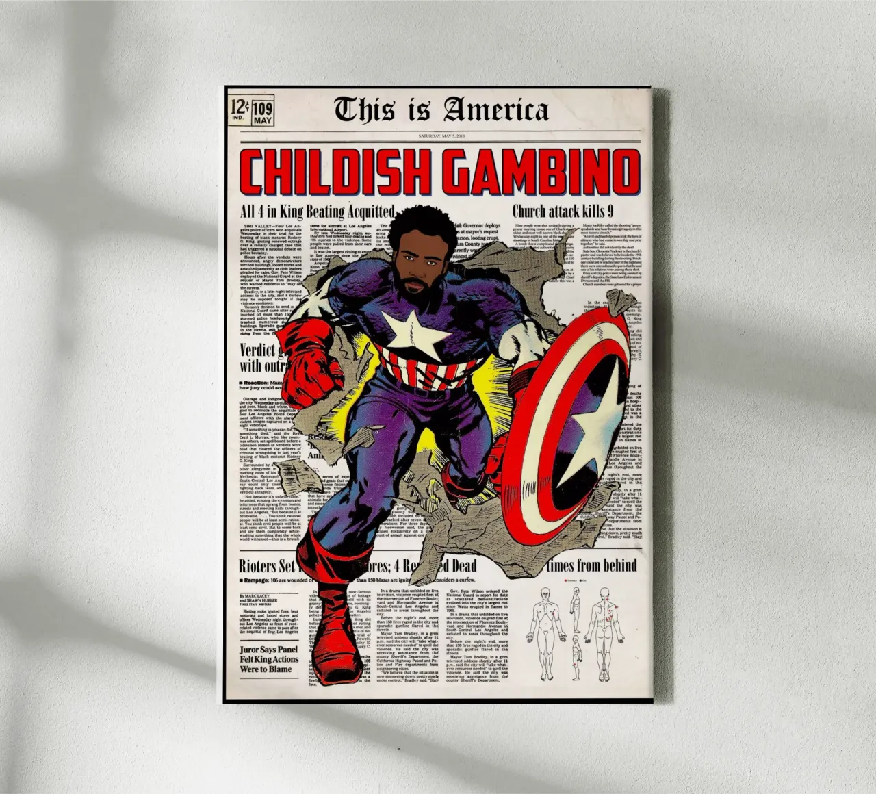 Dangerous Childish canvas by Ads Libitum