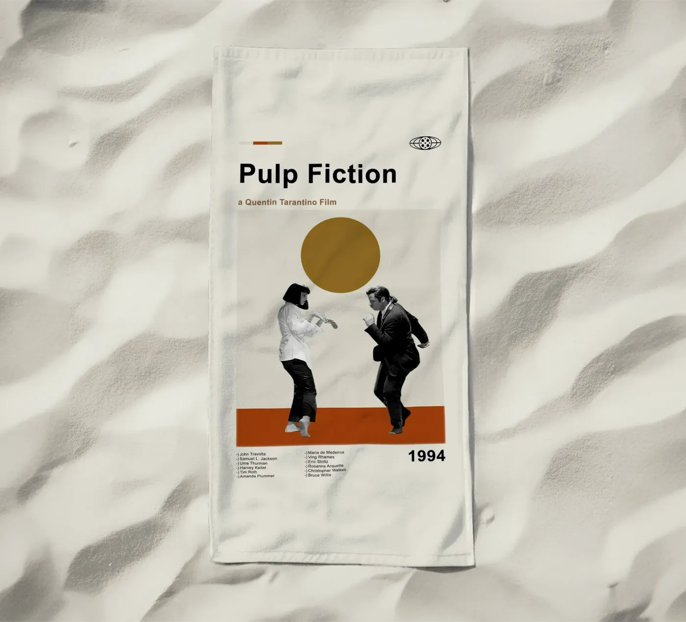 Dans strandhanddoek van Kaiser Sabrina