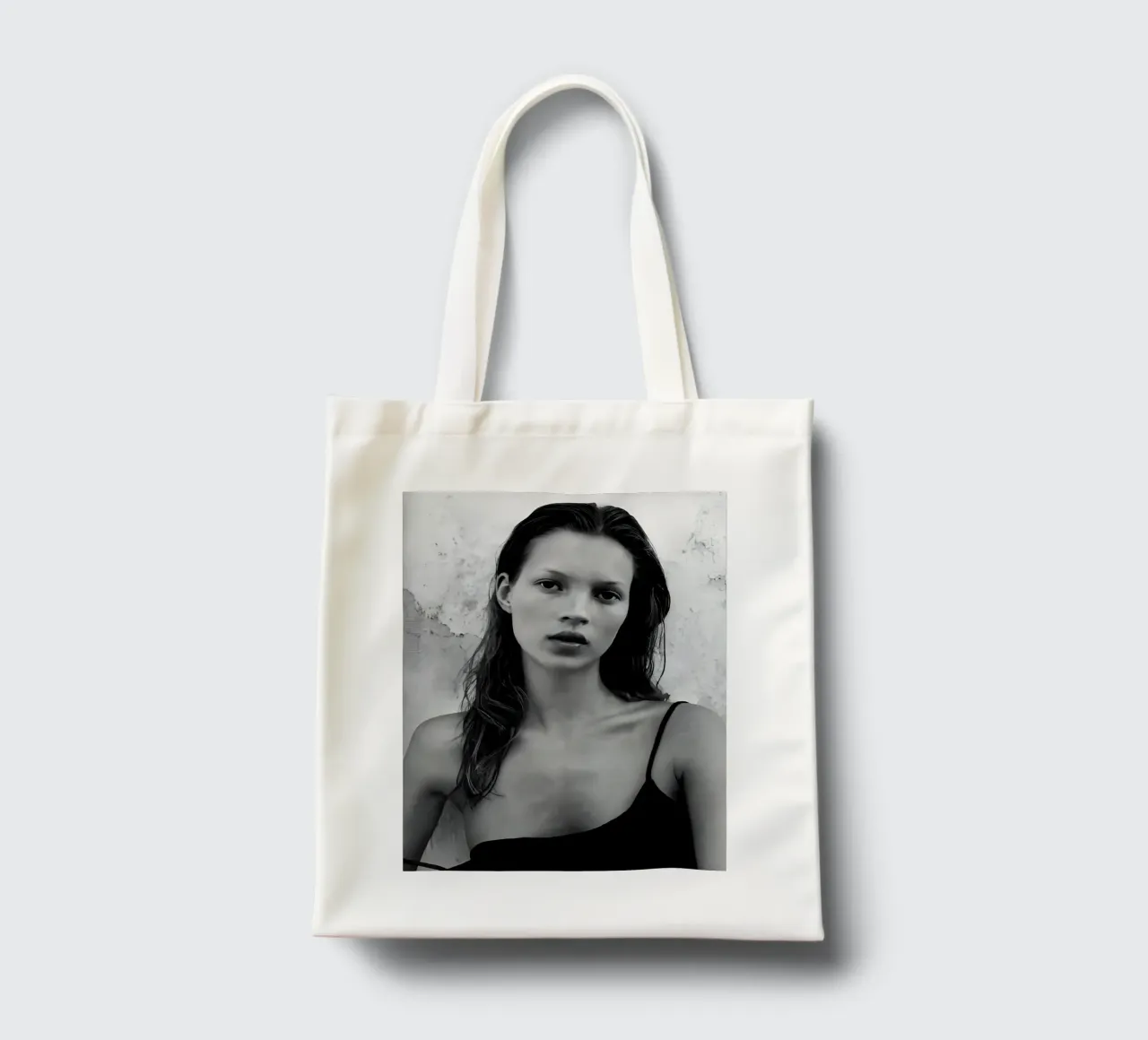 Semplicità nuda borsa in juta da vintage singer