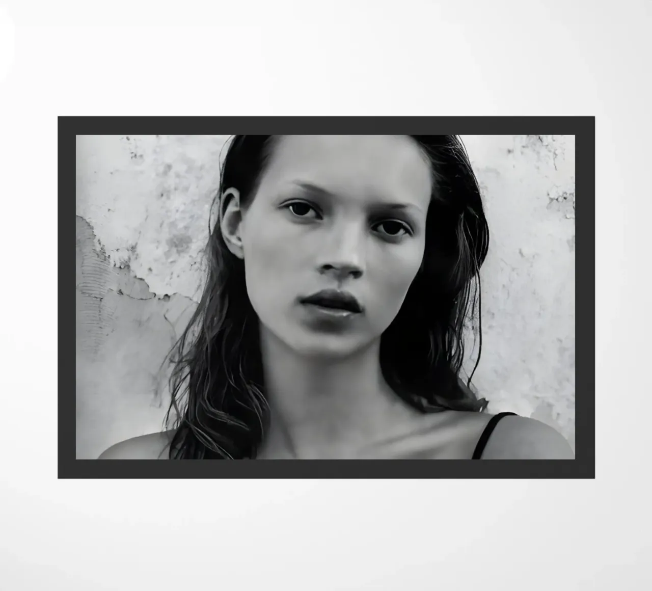 Semplicità nuda zerbino da vintage singer